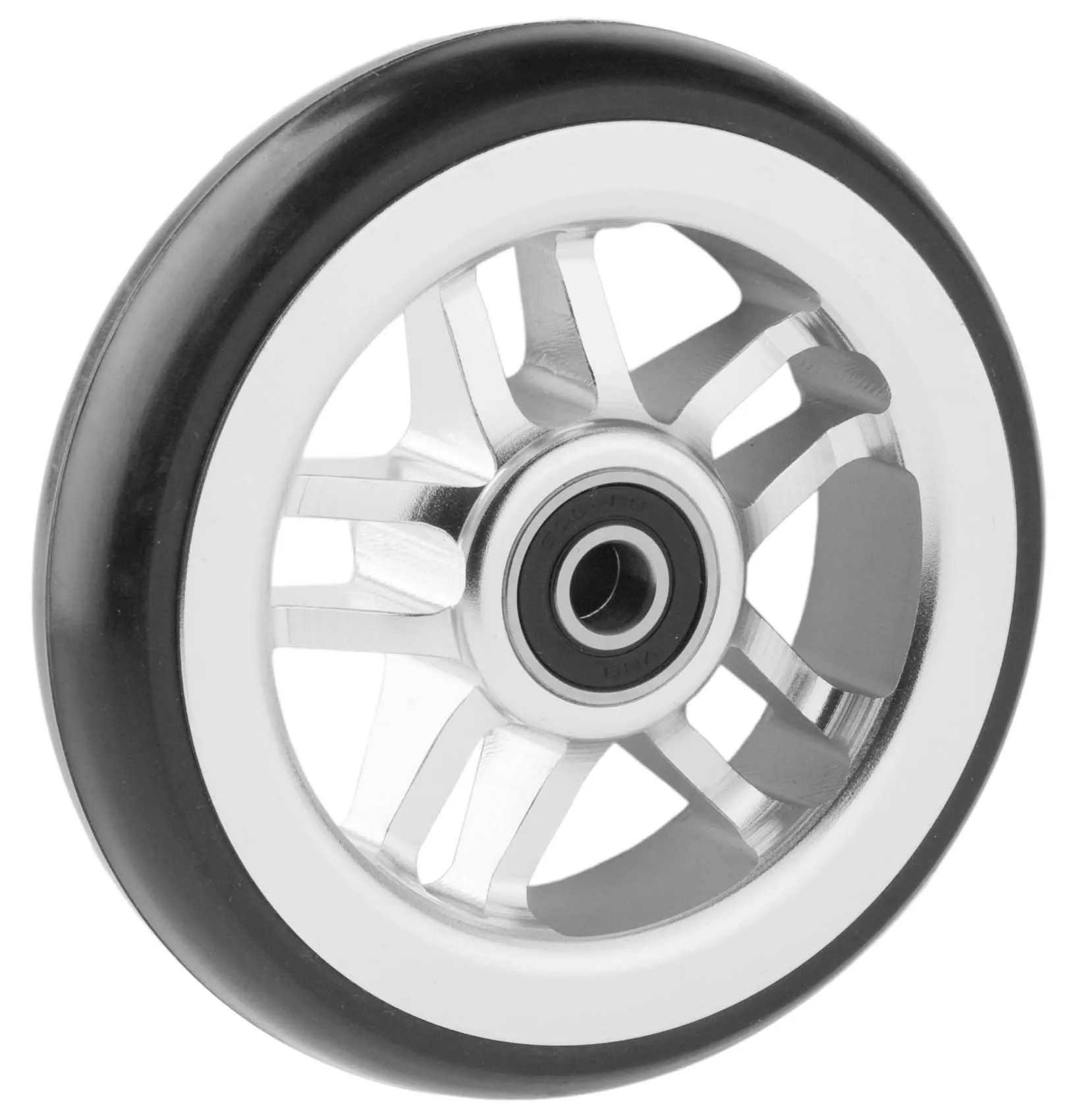 Rad mit Aluminiumfelge, silber