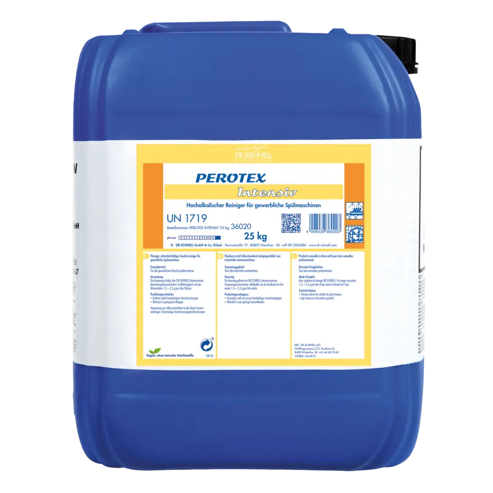 PEROTEX INTENSIV Geschirrreiniger für niedrige Wasserhärten