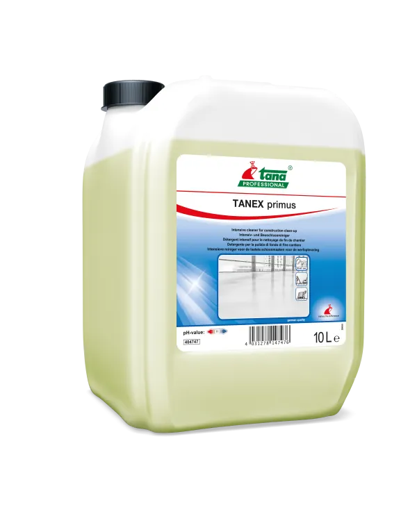 TANEX primus Intensivreiniger für die Bauschlussreinigung