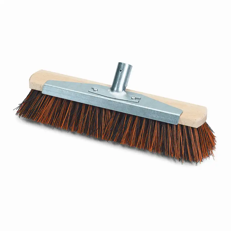 Outdoor Besen Triple-Mix mit Metallstielhalter 40 cm