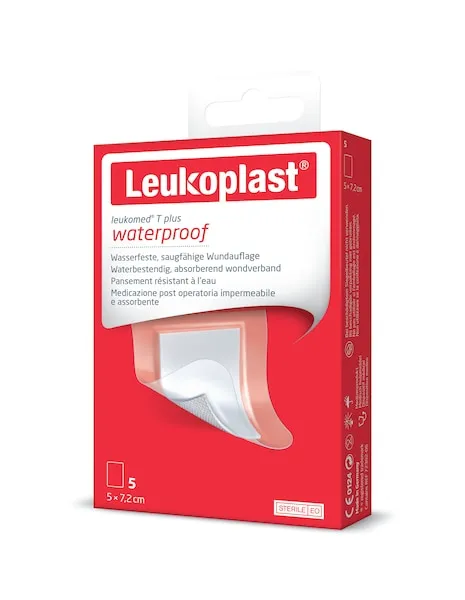 Leukoplast leukomed T plus (OTC Sortiment) , steril mit Wund
