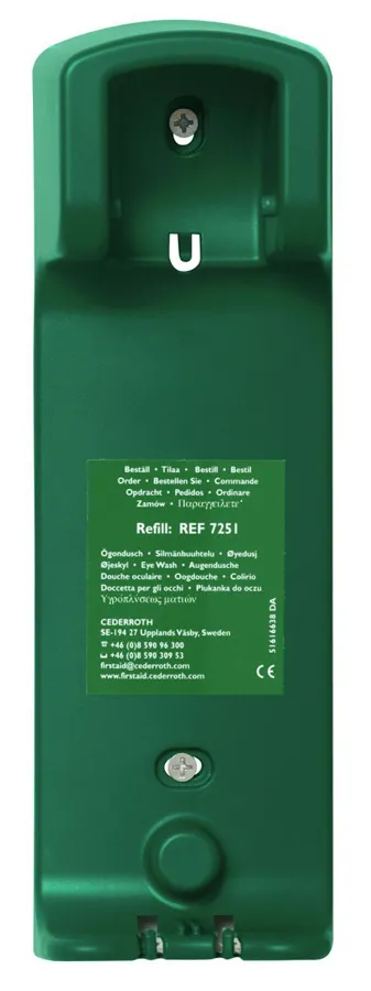 Wandhalterung für 500ml Augenspülflasche
