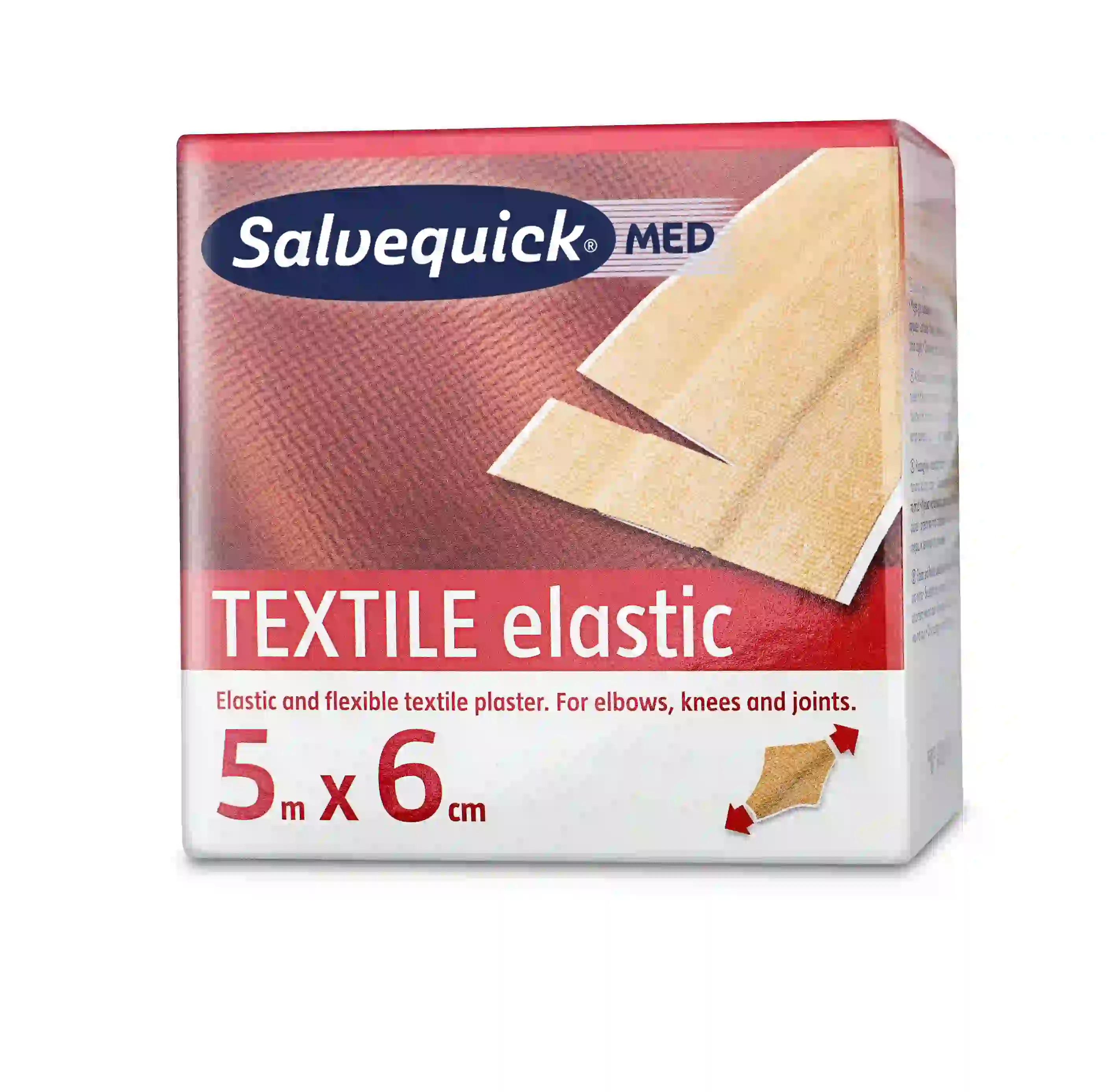 Salvequick Textilpflaster 5m x 6cm