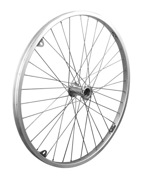 22" Rad, silber ø12 x 53 mm Nabe für Etac mit silberfarb. oh