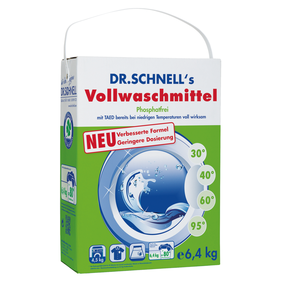 DR.SCHNELL´S VOLLWASCHMITTEL 6,4 kg Tragebox 6.4 kg