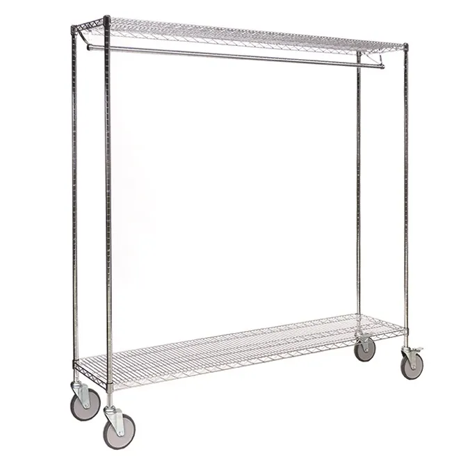 Kleiderstange ausziehbar für Gittertransportwagen - GTR2