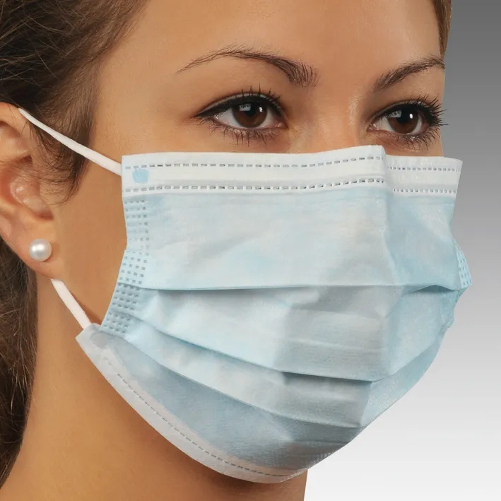 Mund- und Nasenmasken weiß 100 Stück Mund- und Nasenmasken weiß 100 Stück