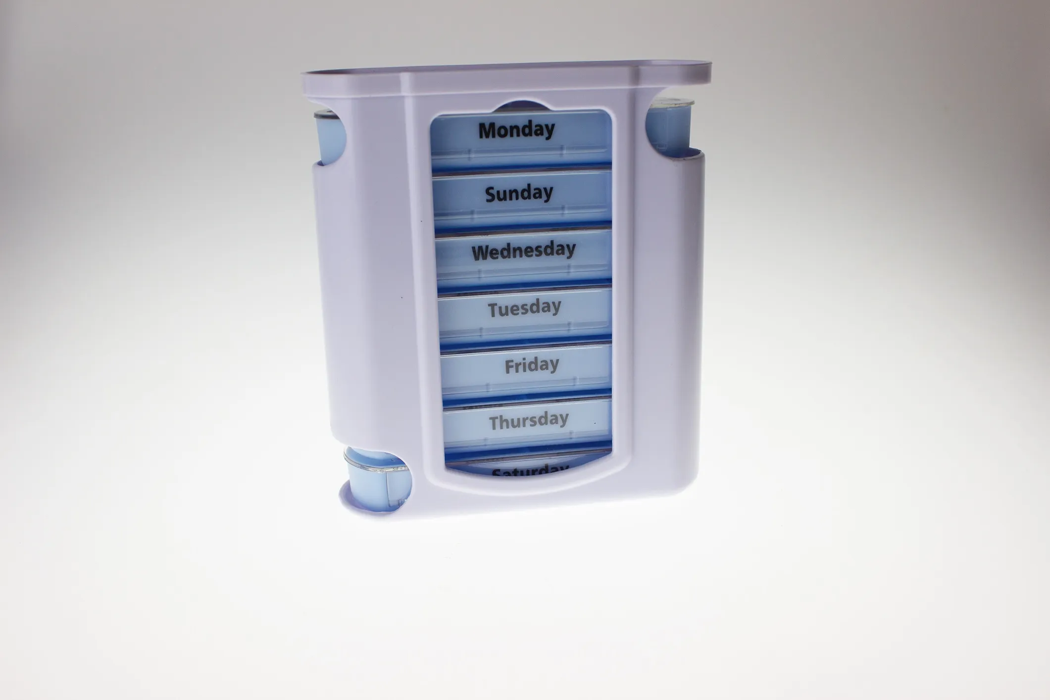 REINEX PACK Pillendose für 7 Tage, ABS, PS, PP, 11x4,2x12,7c