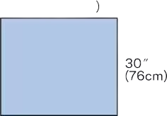 Steri Drape Abdecktuch 75cmx90cm AP30