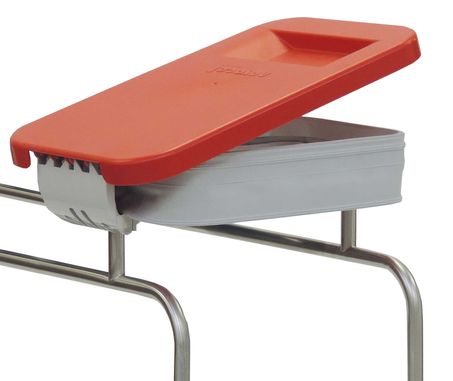 Kunststoffdeckel mit Scharnier und Softclose