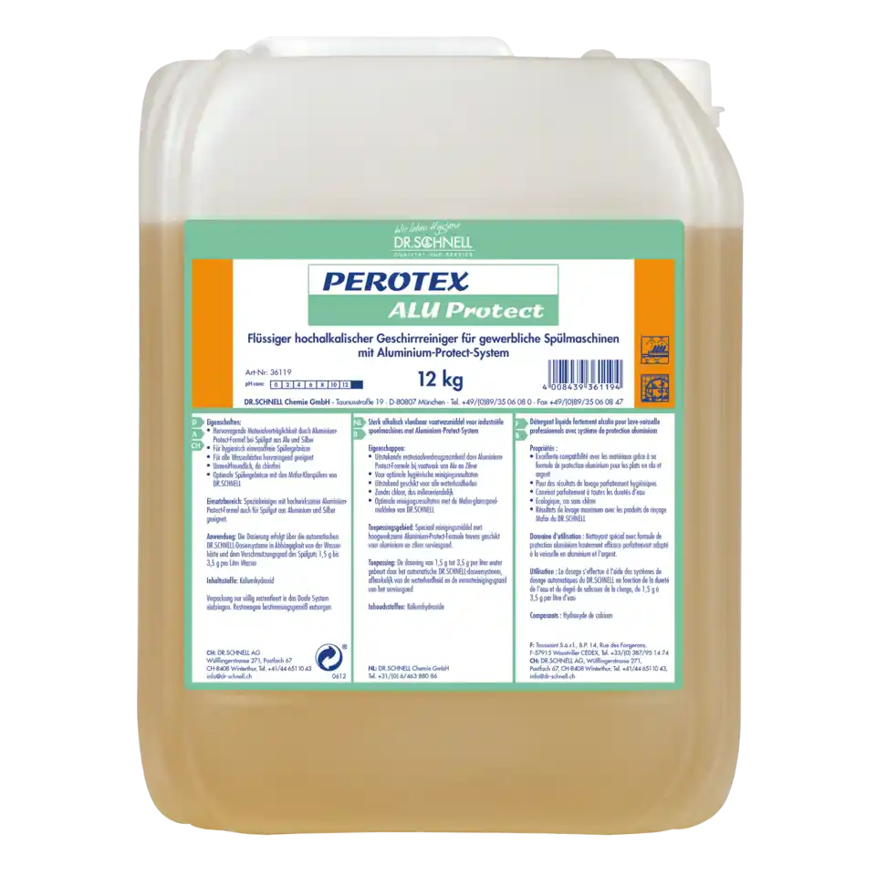 PEROTEX ALU PROTECT hochalkalischer Geschirrreiniger für Alu