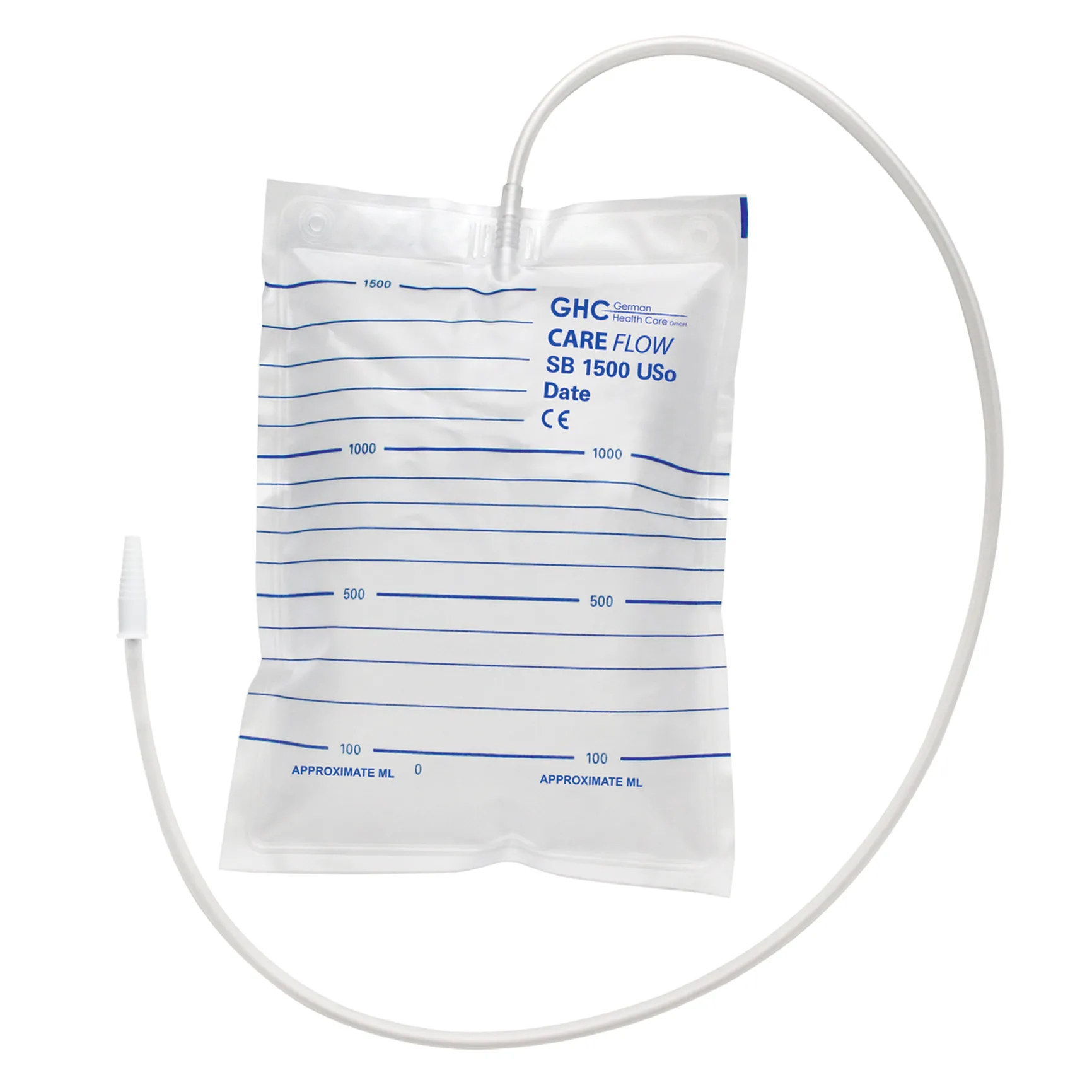 CAREFLOW Unsteriler Sekret-/Urin-Beutel o Ablass