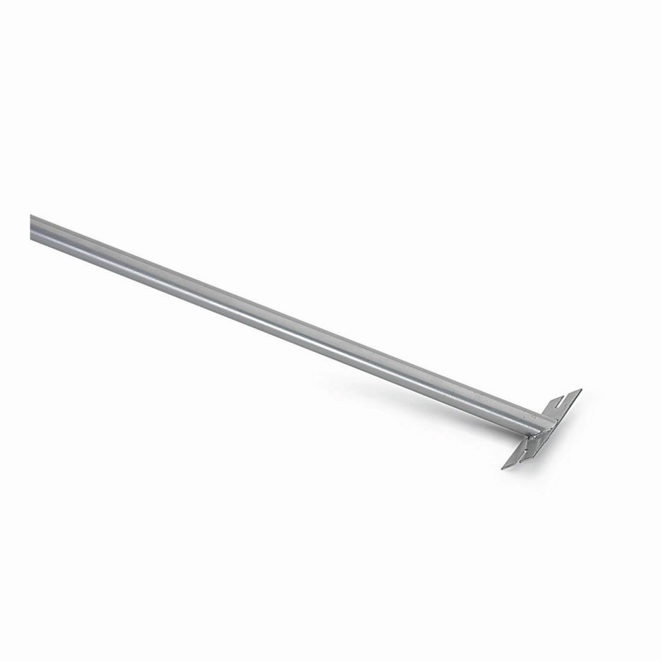 Metallstiel mit angeschweißtem Stielhalter geschlitzt 140 cm