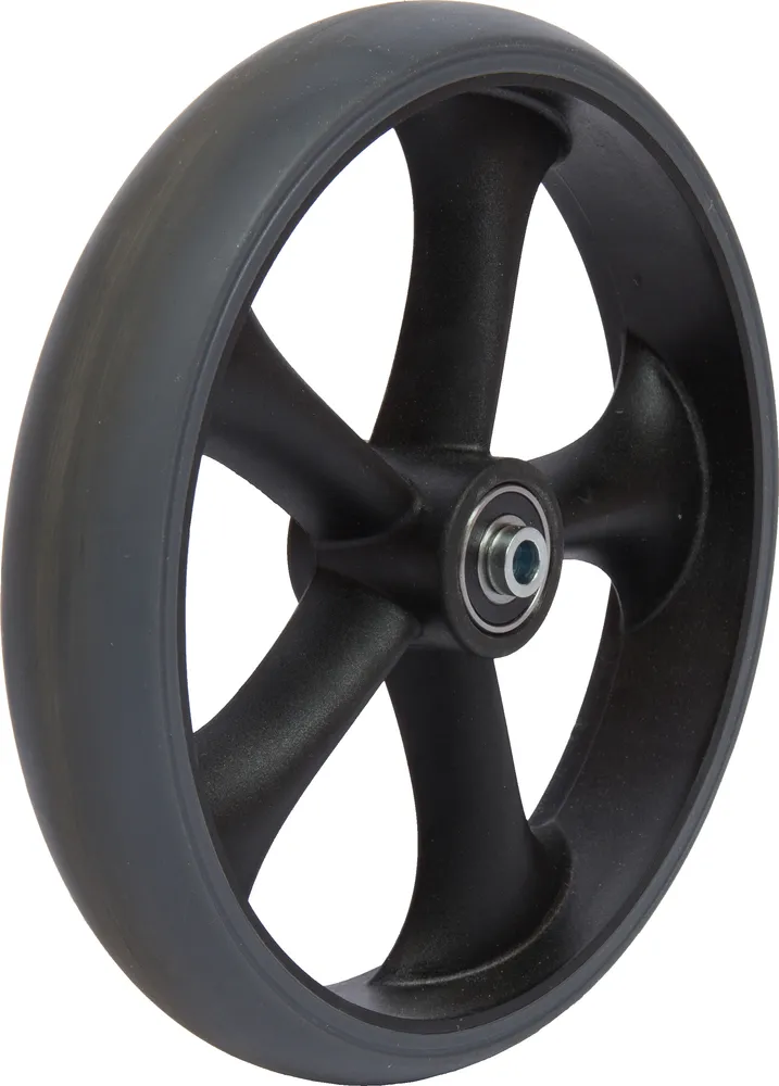 8" Vollgummirad, 200 x 35 mm, für Rollator vorne, inkl. Bolz