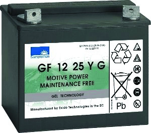 Sonnenschein Gel Batterie 12 V 50 A  278 x 175 x 190 mm (L x