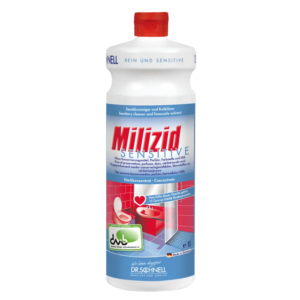 MILIZID SENSITIVE Duft-, farbstoff-, konservierungsmittelfre