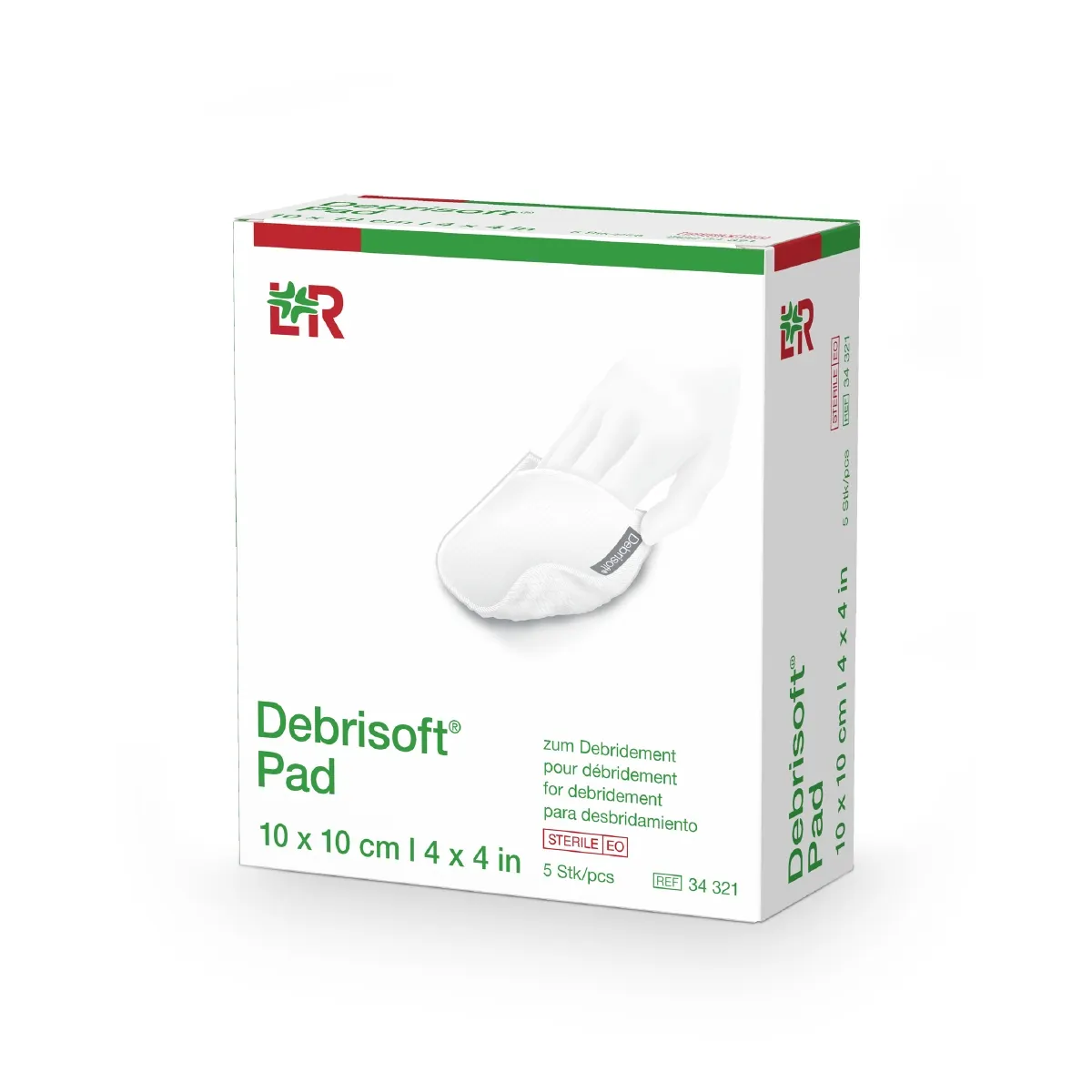 Debrisoft Pad Wundbettvorbereitung