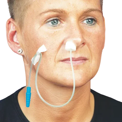 DCT Sauerstoff Katheter mit festangeschl. Kompresse