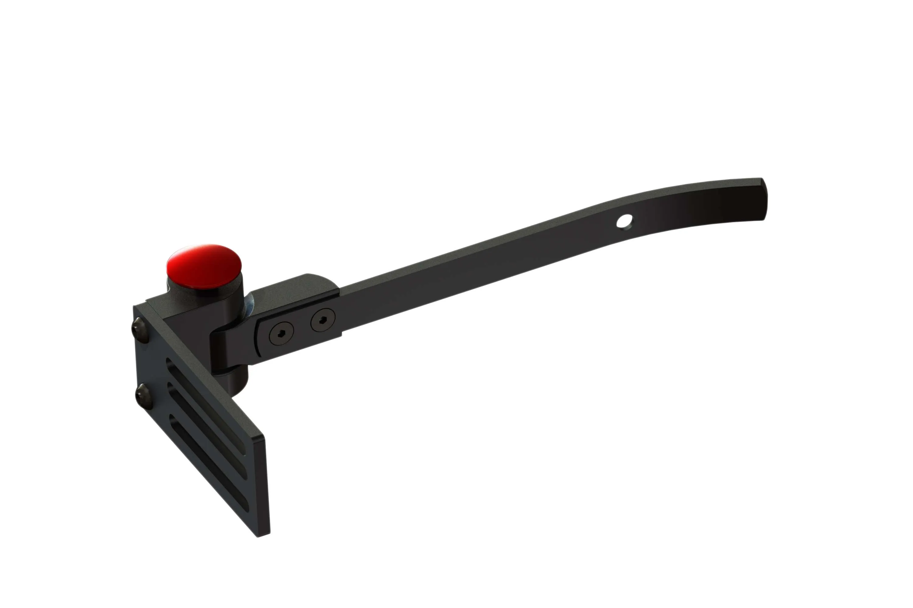 Scharnier aus Aluminium (Junior) elox., 200mm