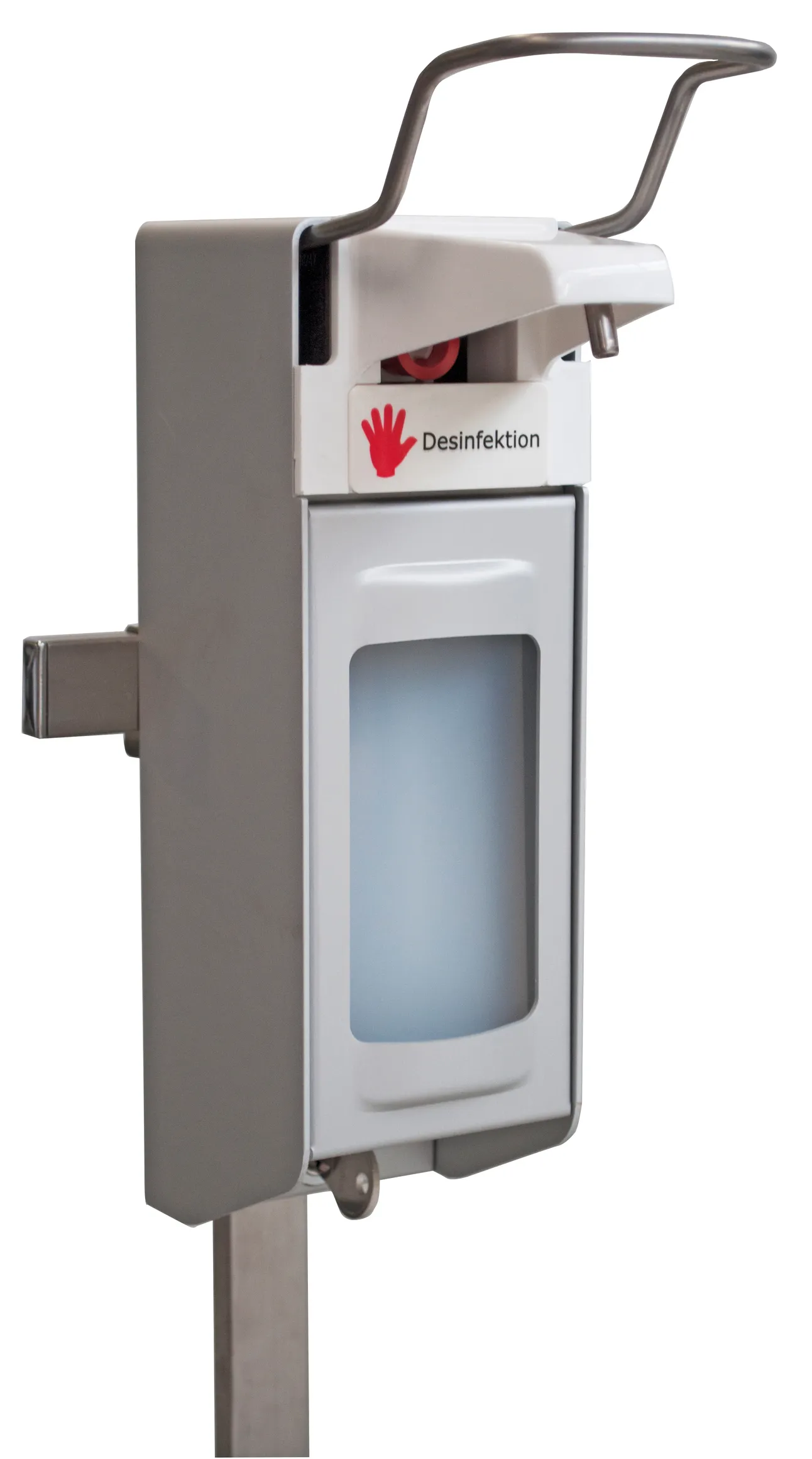 Verschlussplatte für Desinfektionsmittelspender