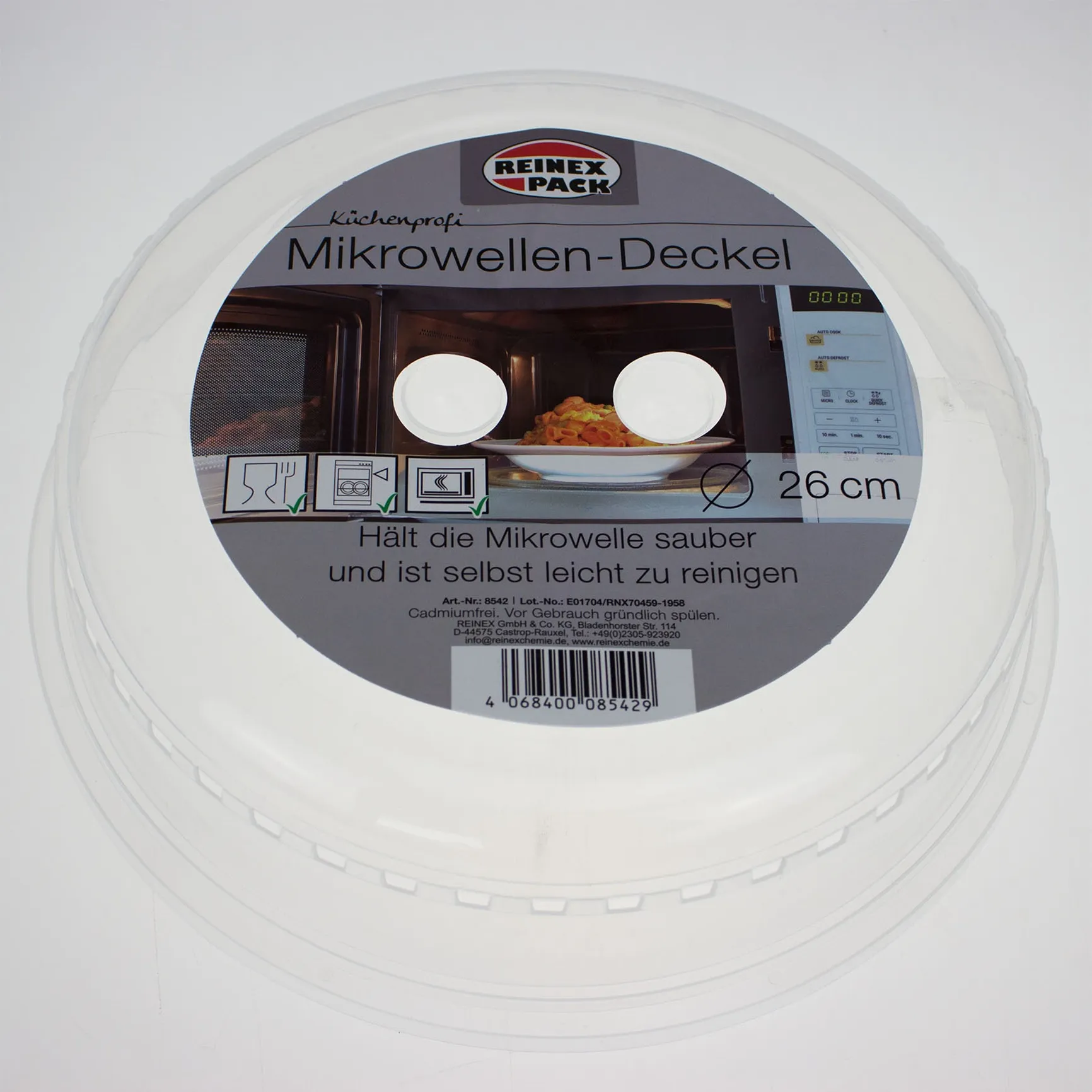 REINEX KÜCHENPROFI Mikrowellen-Deckel, 26 cm