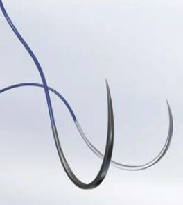 Optilene blau Nahtmaterial HR26 CVPass needles