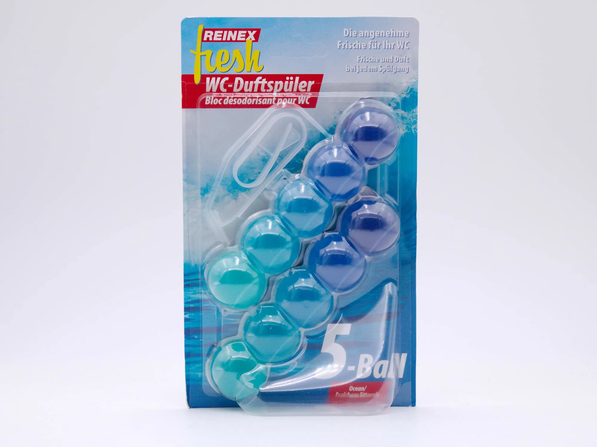 WC-Duftspüler 5-Ball 2 x 35 g Ocean