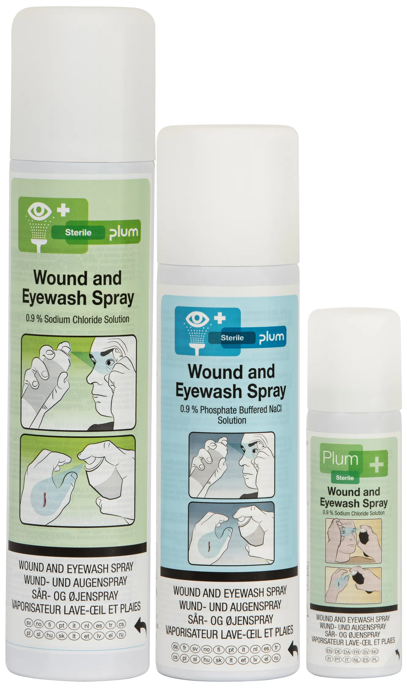 Plum Wound and Eyewash Spray 250 ml (0.9 % Natriumchloridl)