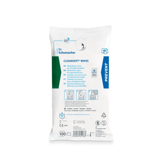 CLEANISEPT® WIPES 100 Tücher Nachfüllpack