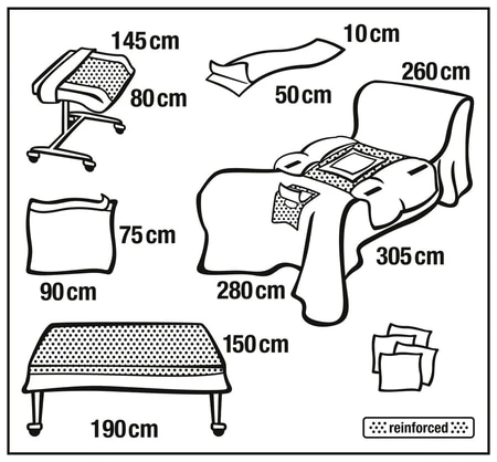 Foliodrape Protect Plus Abdominal-Perineal-Set