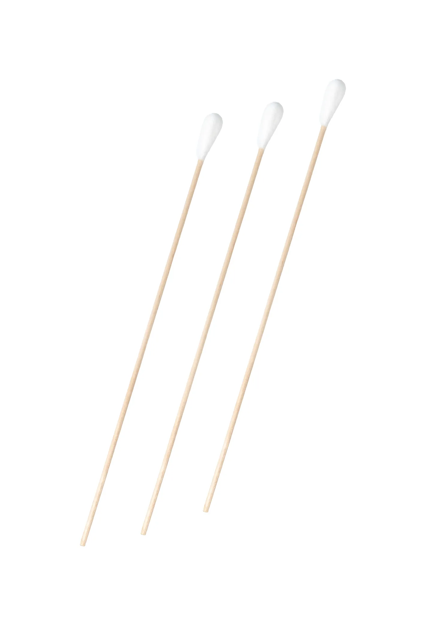 Wattestäbchen WA 2,250x3mm Holzstab,Kopf ca.9,5-10,5x27-32mm