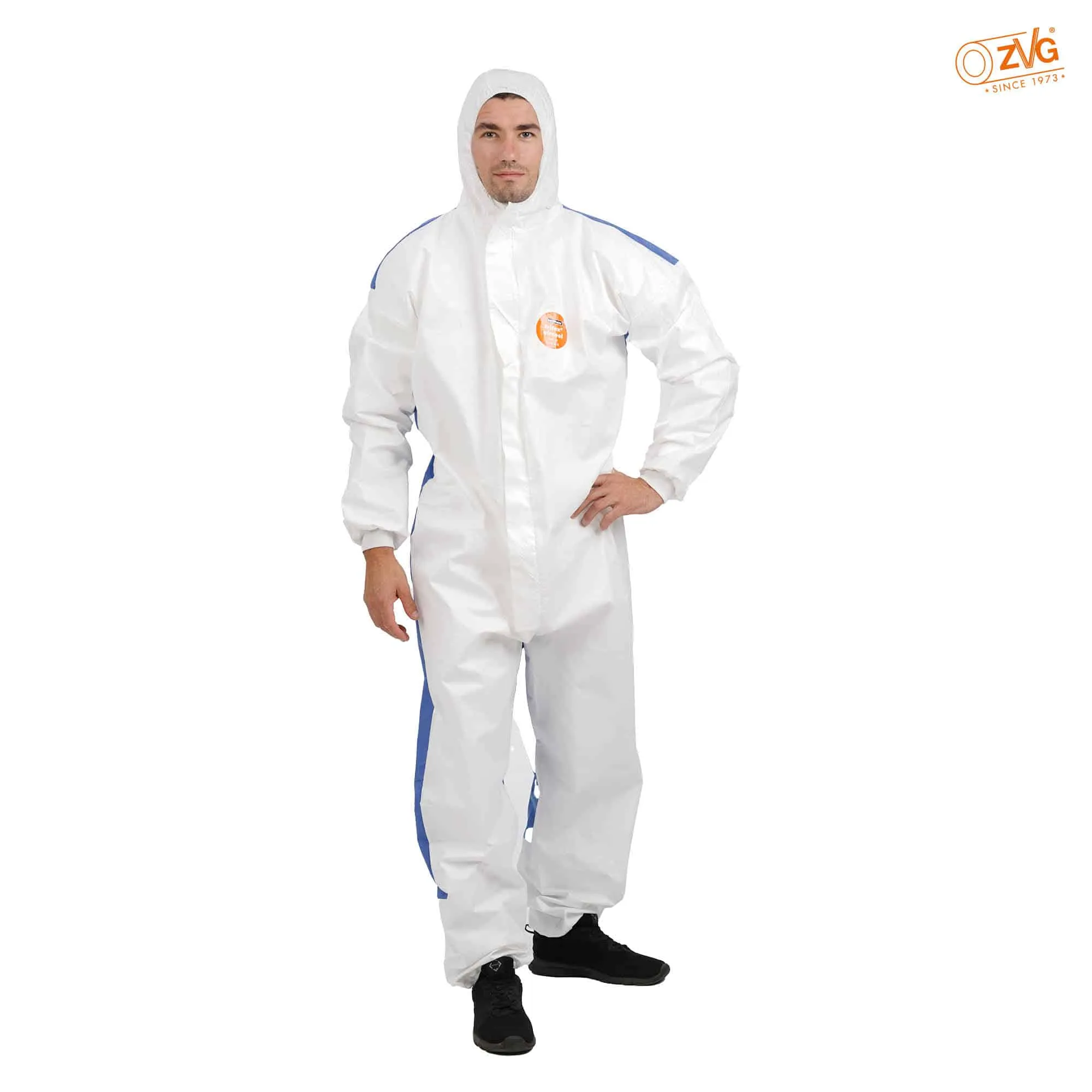 Overall Tritex® aircool, weiß/blau Kat. III, Typ 5+6, XXL