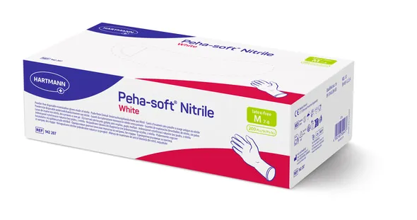Peha-soft nitrile white S, P100