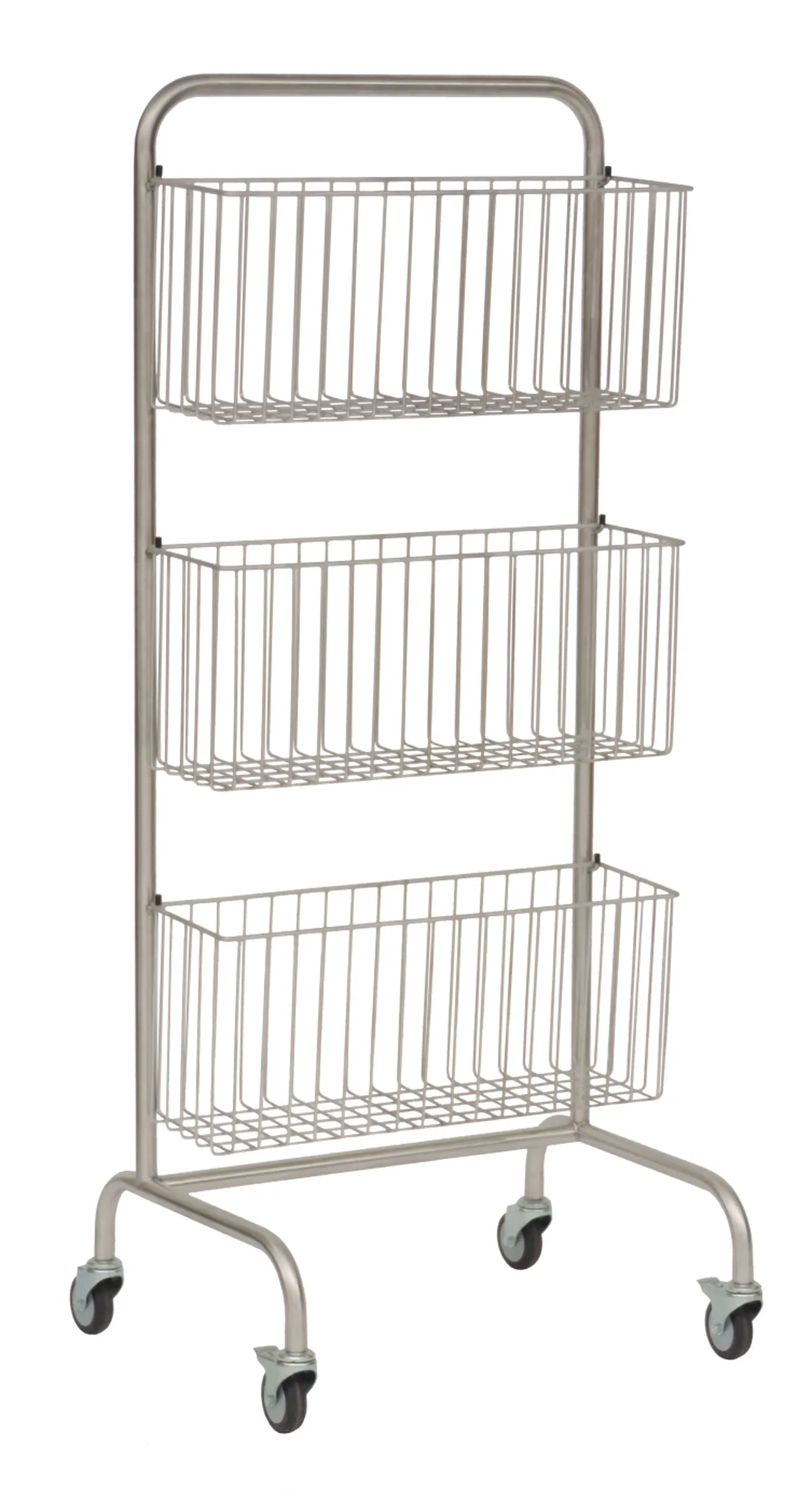 Edelstahlkorb für Hakenwagen (575 x 280 x 360 mm)
