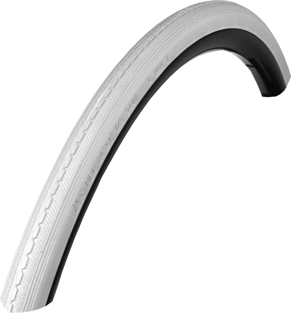 26" x 1" (25-590) Polyurethan Mantel leichtgemustert schwarz