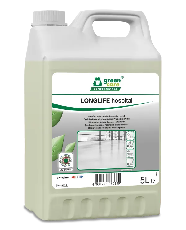 LONGLIFE hospital Desinfektionsmittelbeständige Pflegedisper