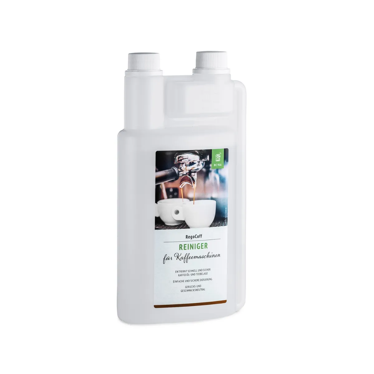 RegoCoff Reiniger f. Kaffeemaschinen RC 916, 1 l Flasche