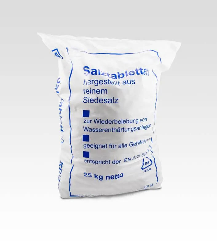 Regeneriersalz tab Sack 25 kg