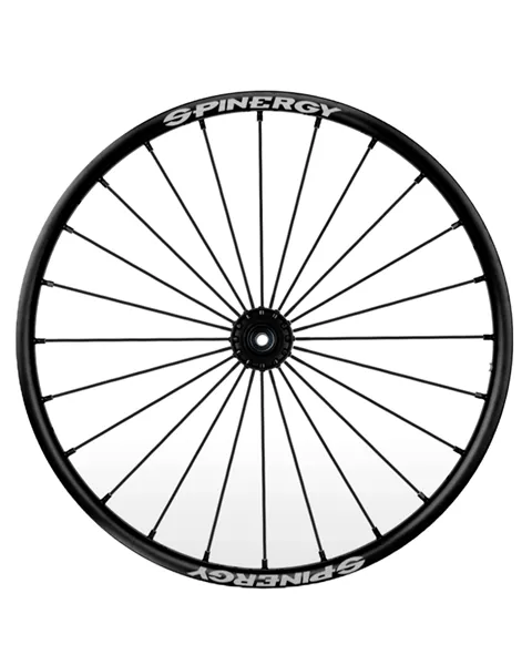 25" Spinergy Sport Light Extreme SLX, schwarze Nabe, 24 schw