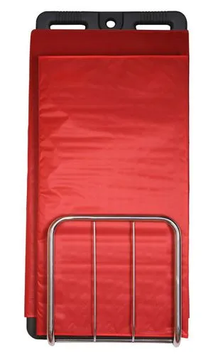 Rollboard-Wandhalterung 750 x 450 x 90 mm, Edelstahl