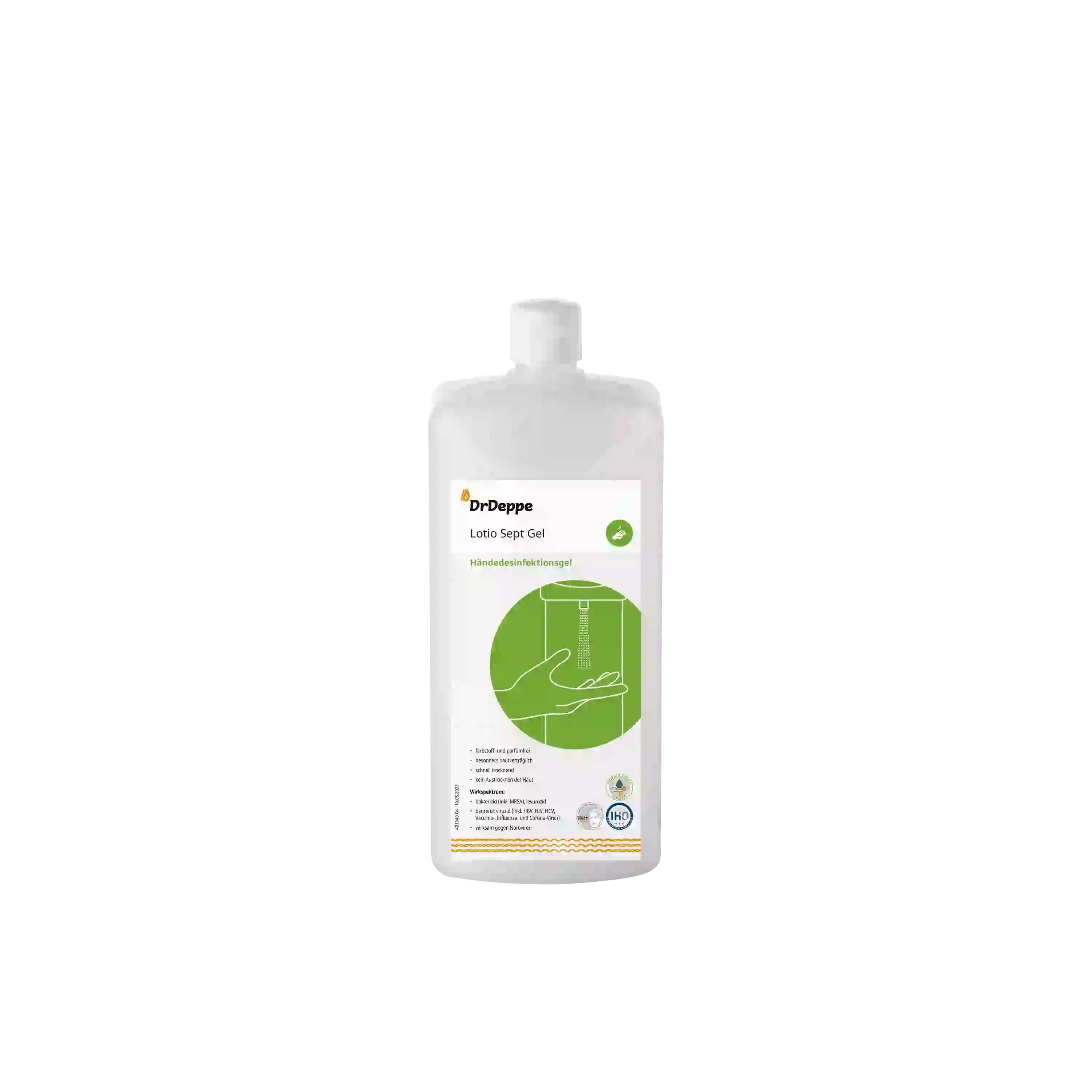 DrDeppe Lotio Sept Gel Desinfektionsmittelgel 1 L