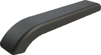 Armlehne 30 cm aus PU Schaum, mit gebogener Front, Lochabstä