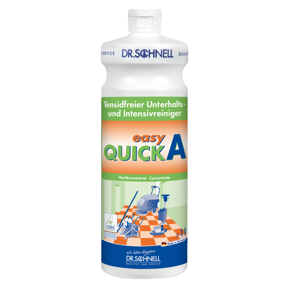 EASY QUICK A Tensidfreier, alkalischer Unterhalts - und Inte