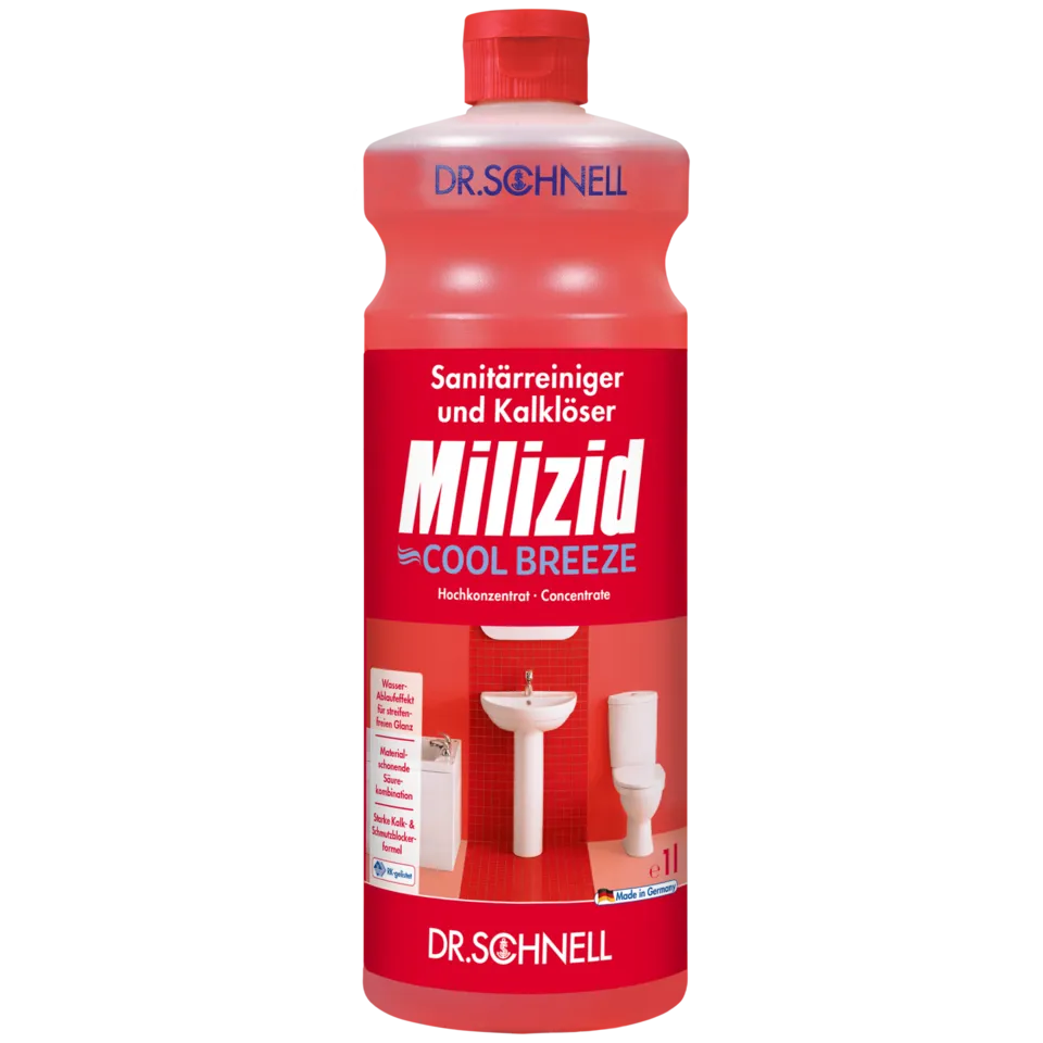 MILIZID COOL BREEZE Sanitärreiniger und Kalklöser MILIZID COOL BREEZE Sanitärreiniger und Kalklöser