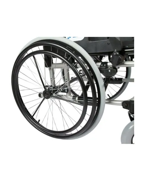 Satz für Einhandantrieb 24" für Steckachse mit Mantel/Schlau