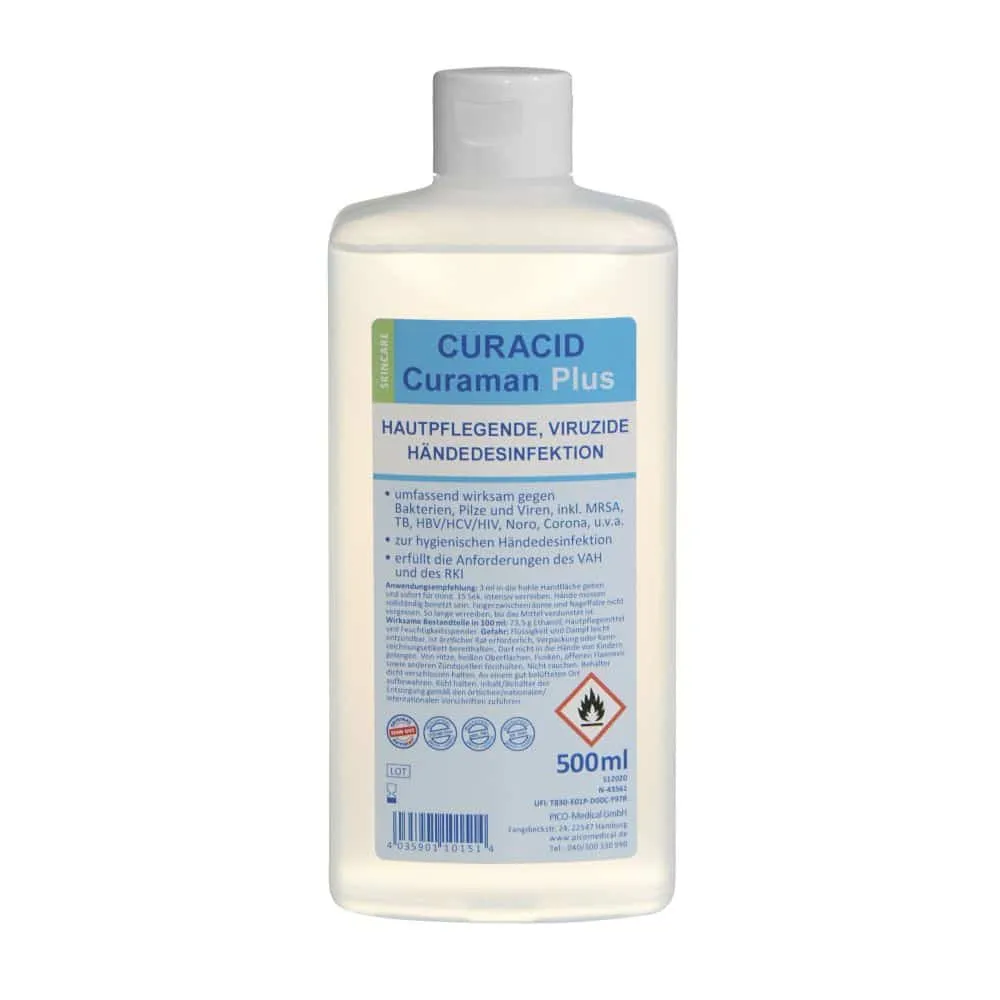 Händedesinfektion Curacid® Curaman Plus