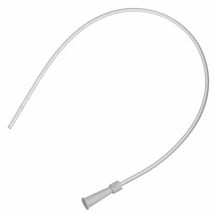 Absaugkath Ideal, gerade Spitze, zent Öffnung, 2 seitl Augen