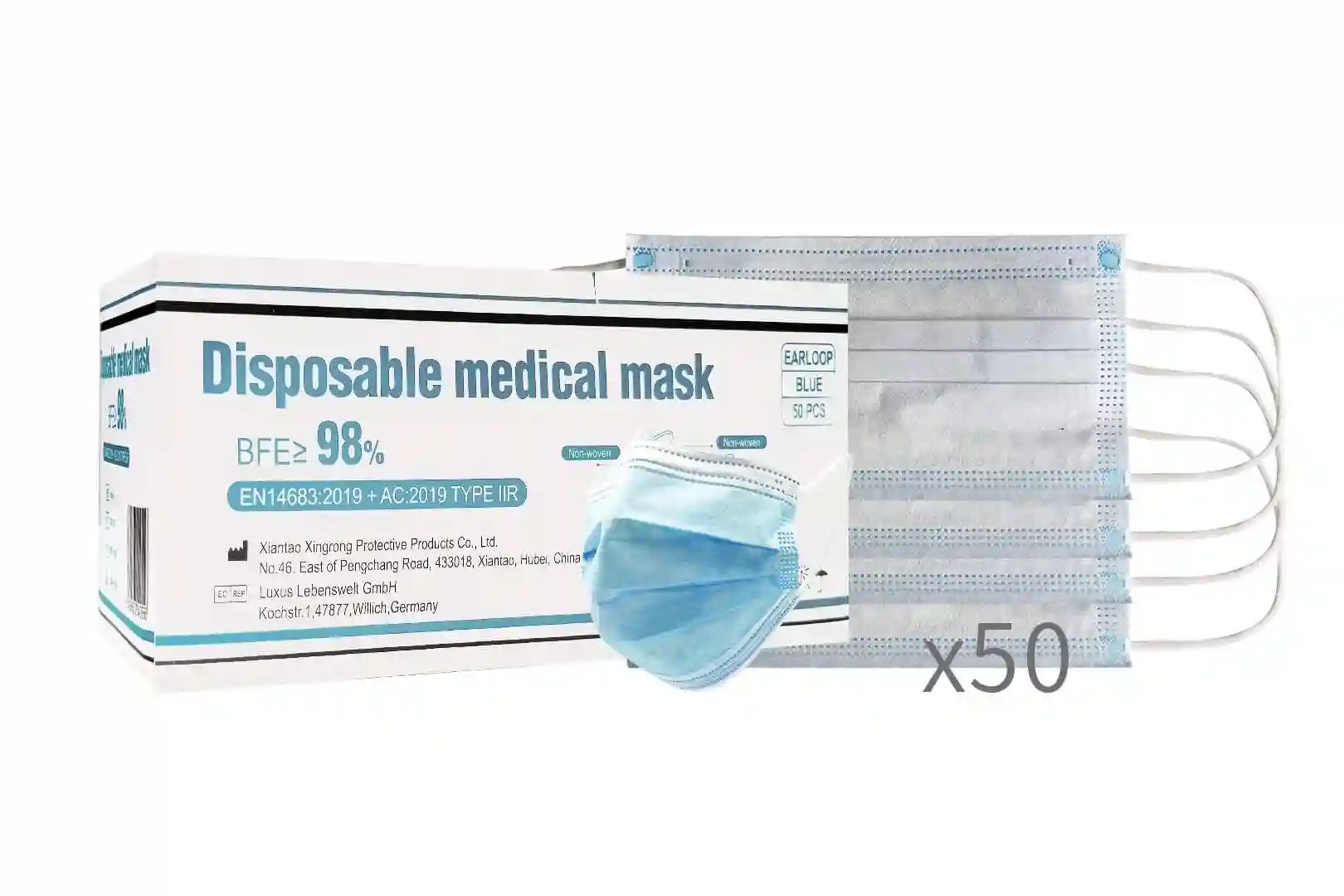 3ply Medizinische Einweg OP Maske Typ IIR 3ply Medizinische Einweg OP Maske Typ IIR