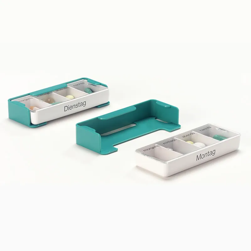 Transport-Etui für Medi-7 Dosierer 10 Stück