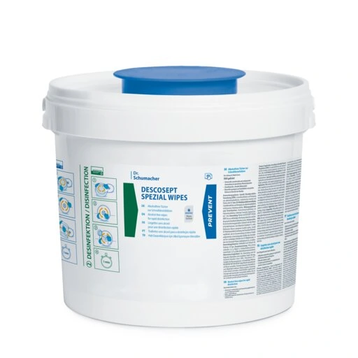 DESCOSEPT SPEZIAL WIPES 100 Tücher Spenderdose